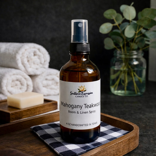 Mahogany Teakwood Room & Linen Spray