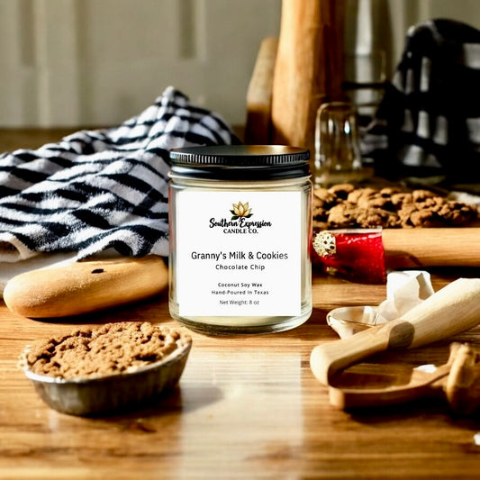 Leche y galletas de la abuela